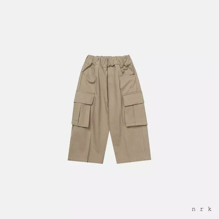 nrk - Korean Children Fashion - #todddlerfashion - Bread Cargo Pants - 4