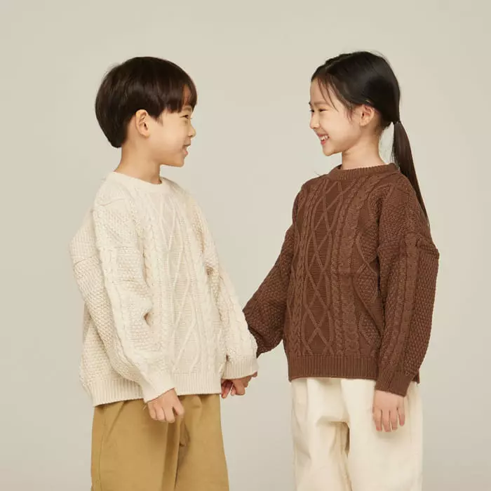 nrk - Korean Children Fashion - #toddlerclothing - Fisher Man Knit Tee - 11
