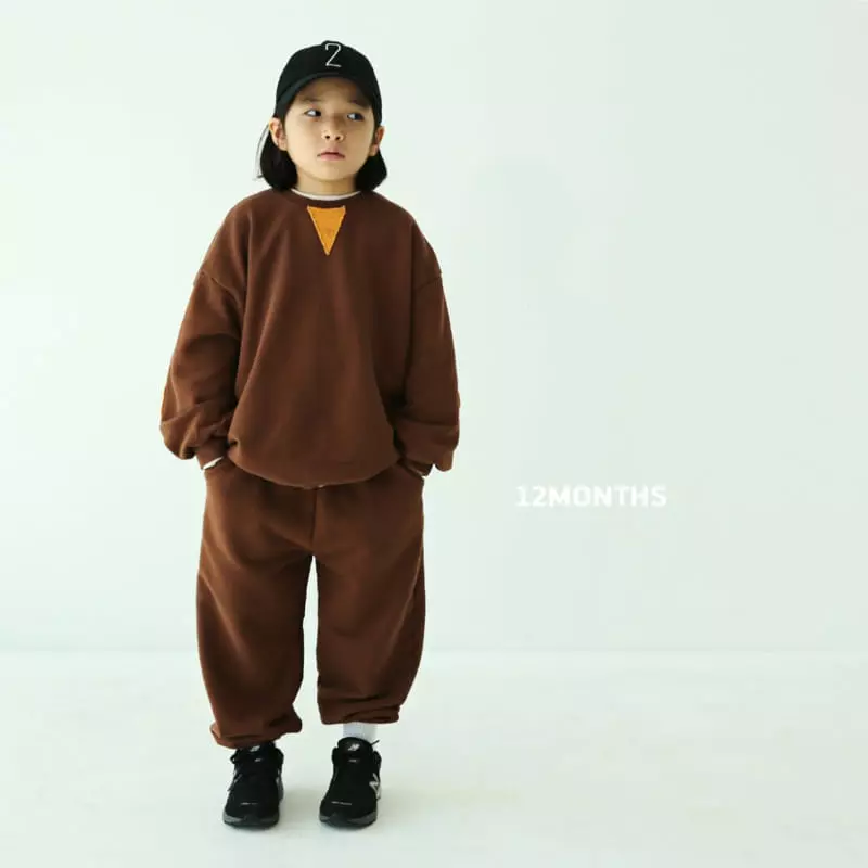 12 Month - Korean Children Fashion - #Kfashion4kids - Point Top Bottom Set - 11