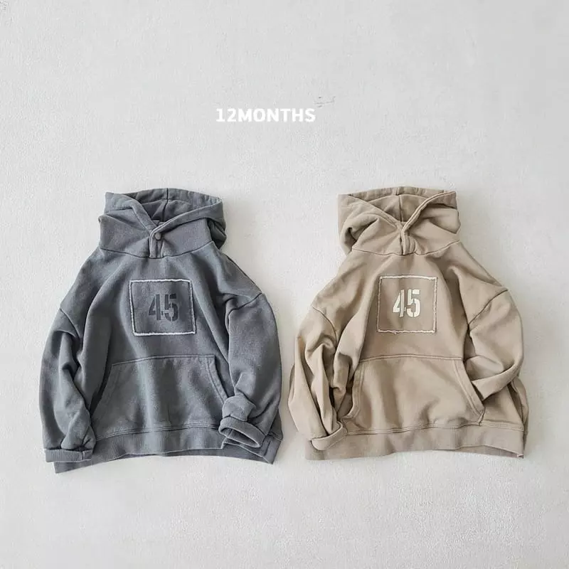12 Month - Korean Children Fashion - #childofig - Pigment 45 Hoody - 2