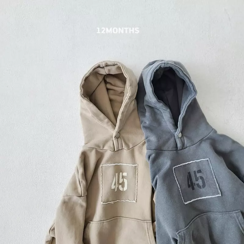 12 Month - Korean Children Fashion - #childrensboutique - Pigment 45 Hoody - 4