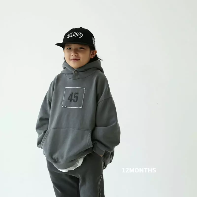 12 Month - Korean Children Fashion - #kidsshorts - Pigment 45 Hoody - 7