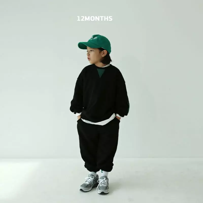 12 Month - Korean Children Fashion - #kidzfashiontrend - Point Top Bottom Set - 10