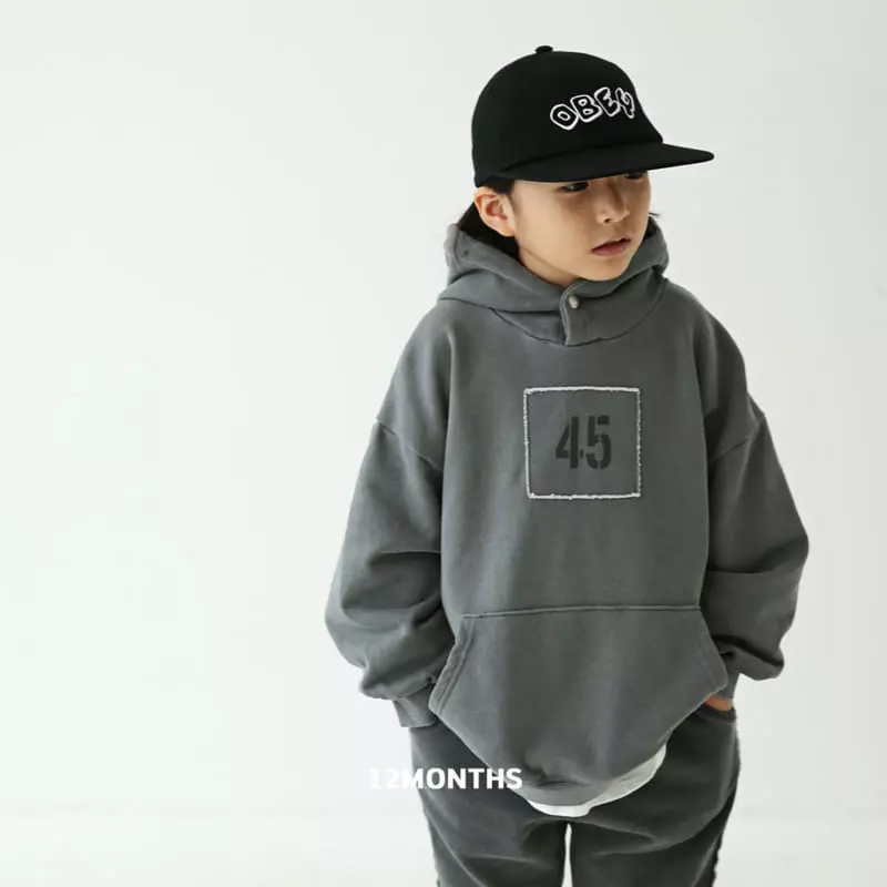12 Month - Korean Children Fashion - #kidzfashiontrend - Pigment 45 Hoody - 9