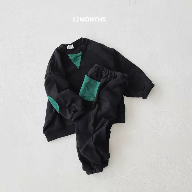 12 Month - Korean Children Fashion - #stylishchildhood - Point Top Bottom Set - 2