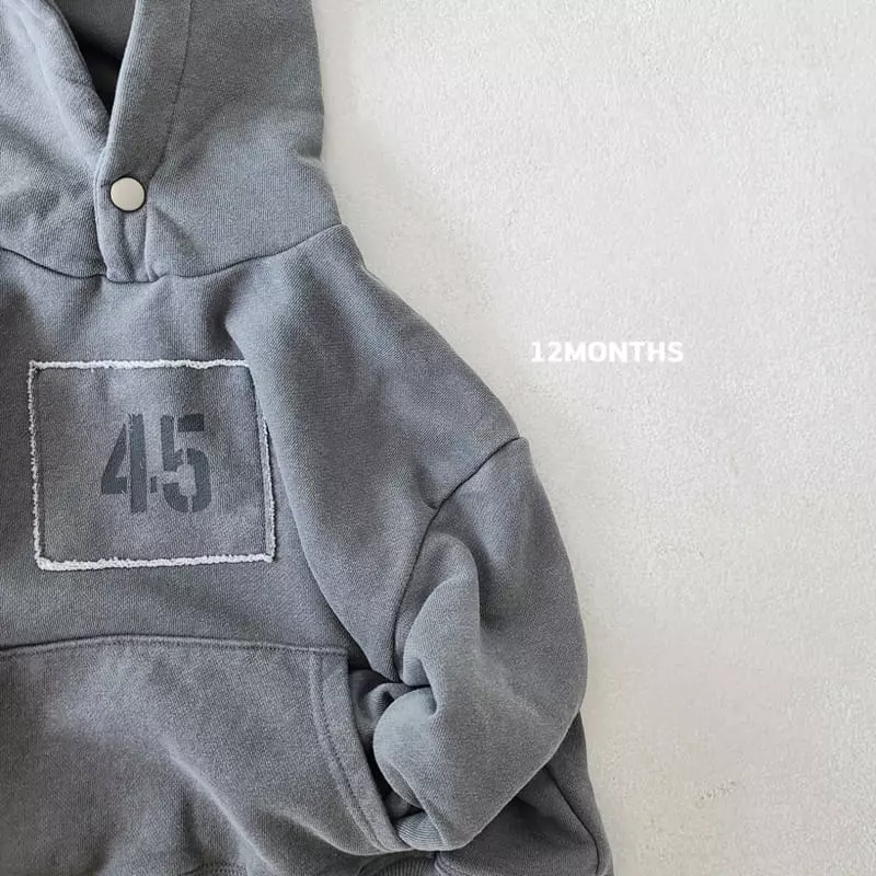 12 Month - Korean Children Fashion - #stylishchildhood - Pigment 45 Hoody