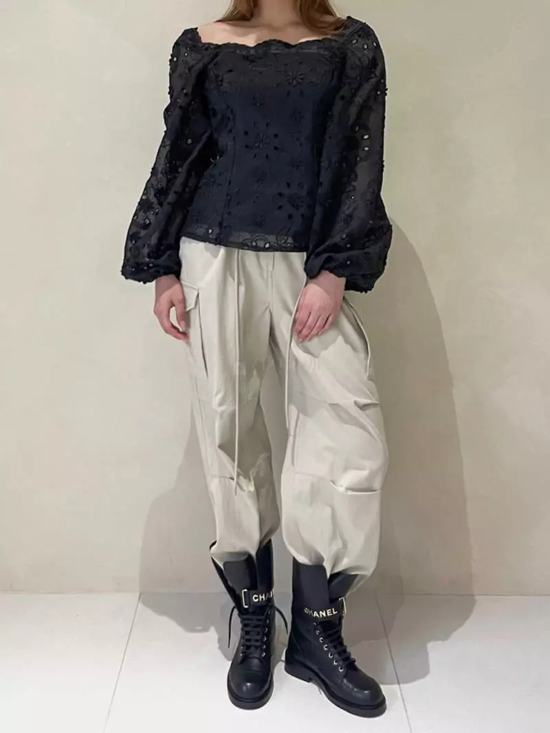 140 Avenue - Korean Women Fashion - #momslook - Scrap Puff Blouse - 12