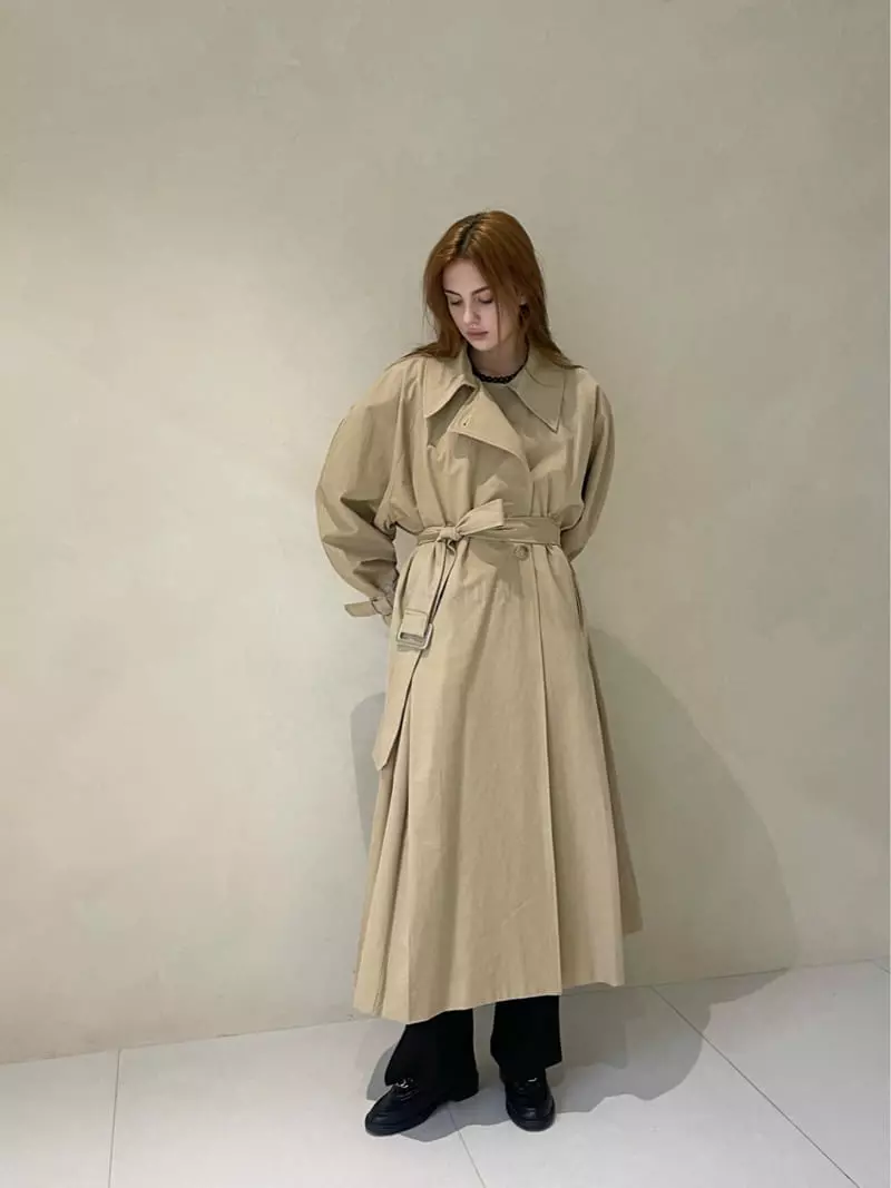 140 Avenue - Korean Women Fashion - #momslook - Monble Trench Coat - 12