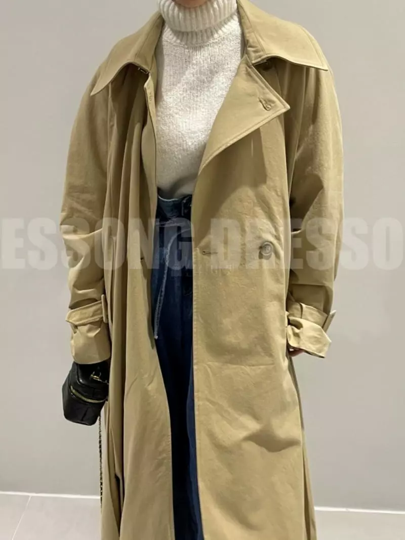 140 Avenue - Korean Women Fashion - #momslook - Monble Trench Coat - 6