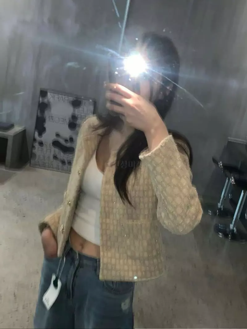 140 Avenue - Korean Women Fashion - #momslook - Rope Twid Jacket - 11