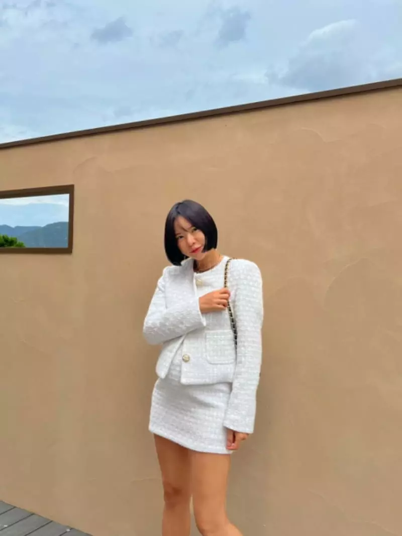 140 Avenue - Korean Women Fashion - #momslook - Rope Twid Jacket - 3