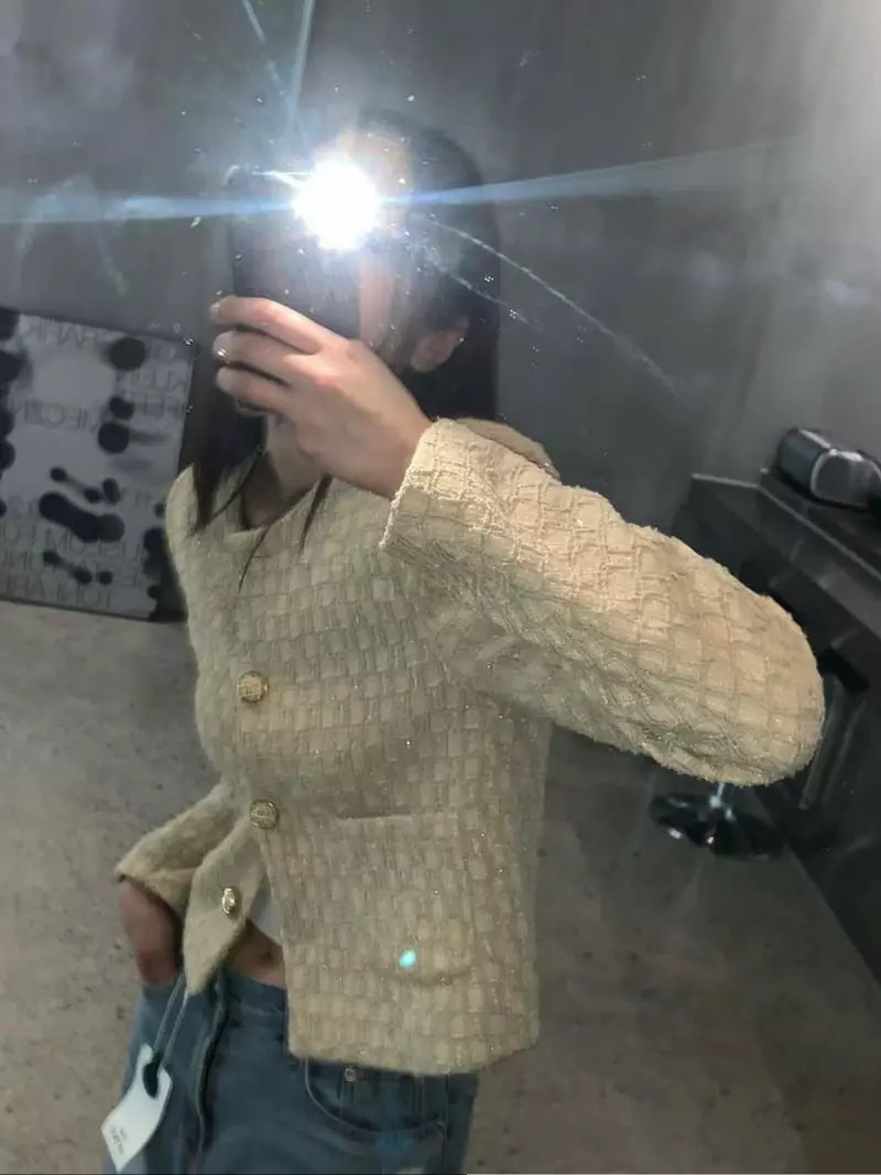 140 Avenue - Korean Women Fashion - #momslook - Rope Twid Jacket - 9