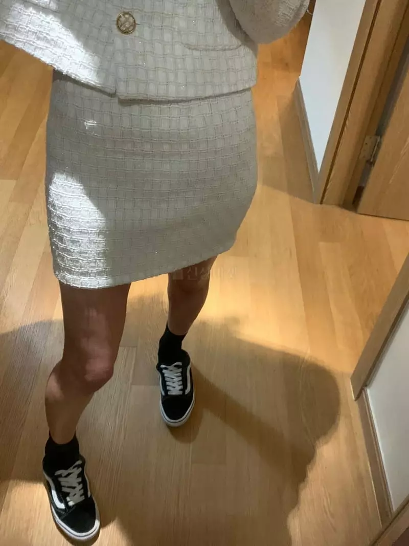 140 Avenue - Korean Women Fashion - #momslook - Rope Twid Skirt - 12