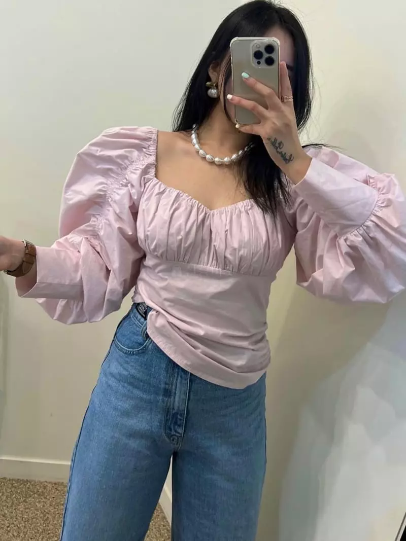 140 Avenue - Korean Women Fashion - #momslook - Loing Blouse - 11