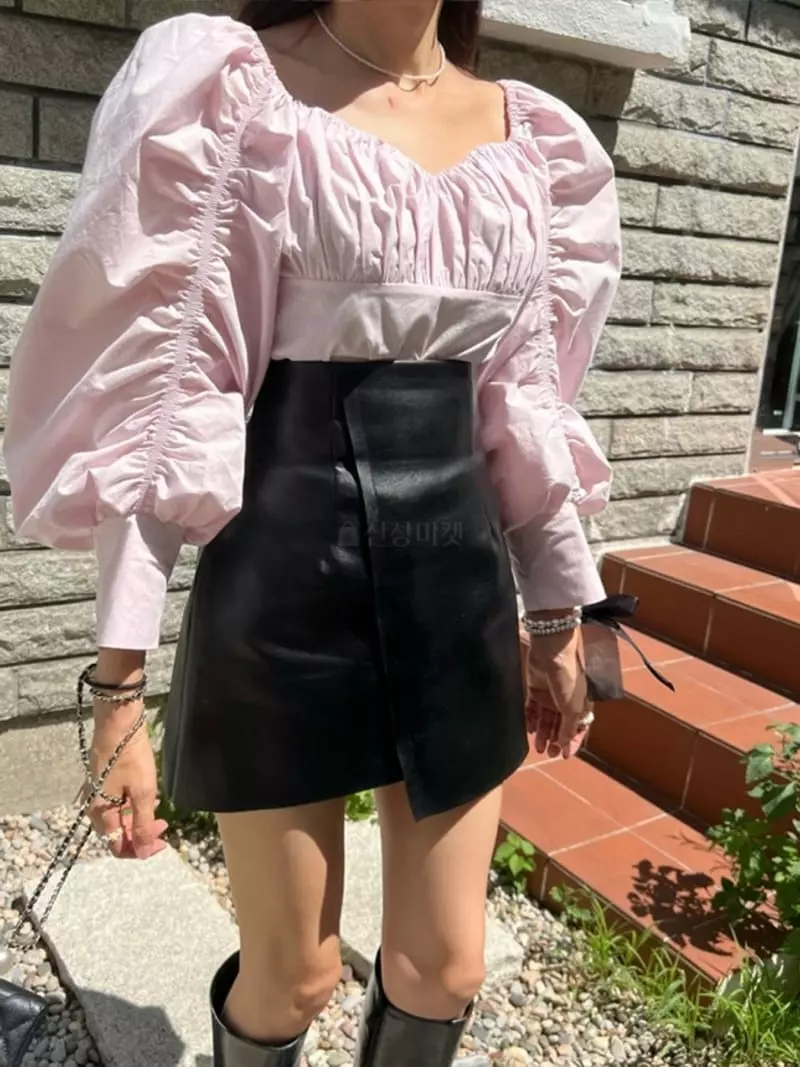 140 Avenue - Korean Women Fashion - #momslook - Loing Blouse - 3