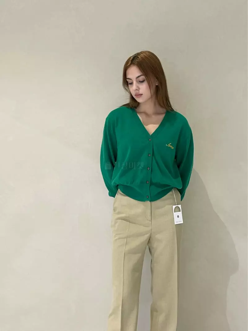 140 Avenue - Korean Women Fashion - #momslook - Cash Embroidery Cardigan - 10
