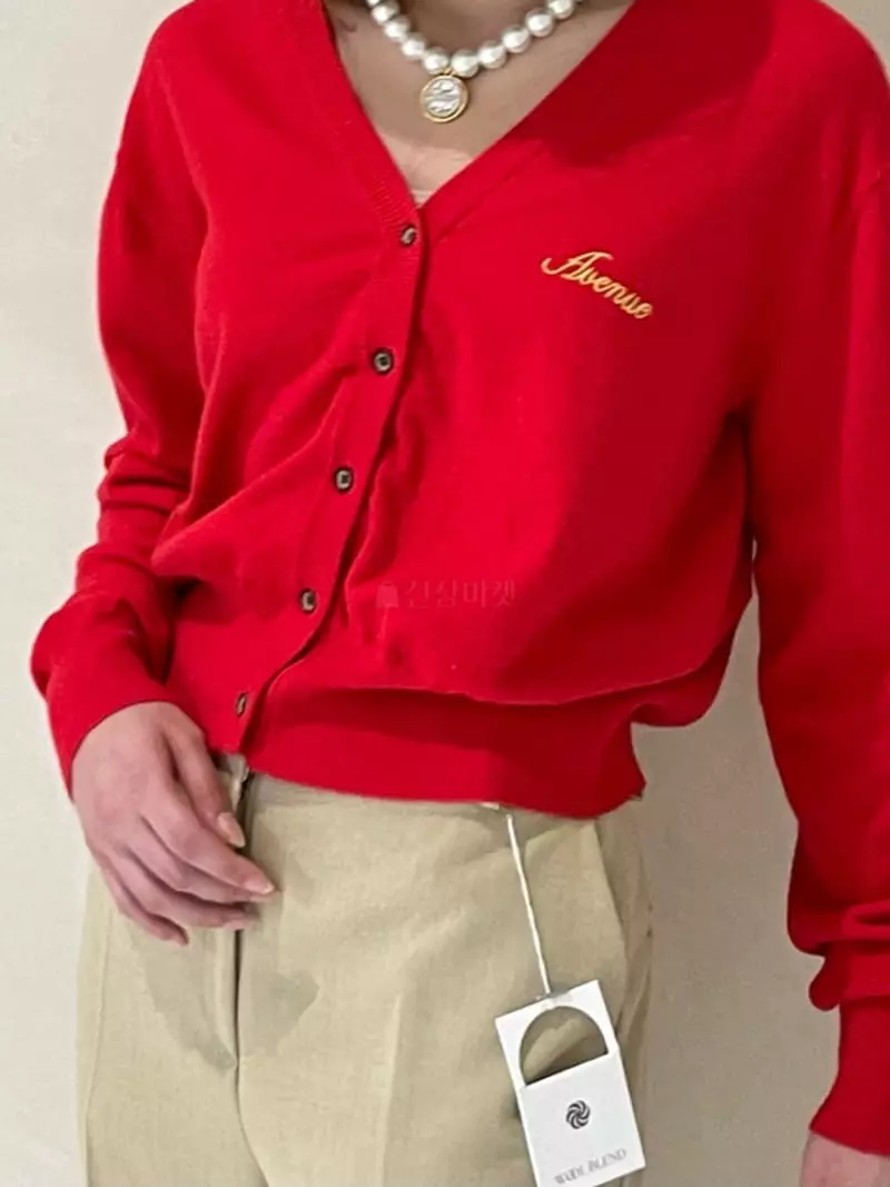 140 Avenue - Korean Women Fashion - #momslook - Cash Embroidery Cardigan - 12
