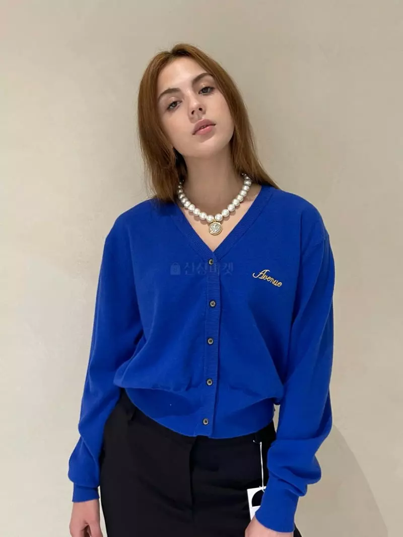 140 Avenue - Korean Women Fashion - #momslook - Cash Embroidery Cardigan - 6