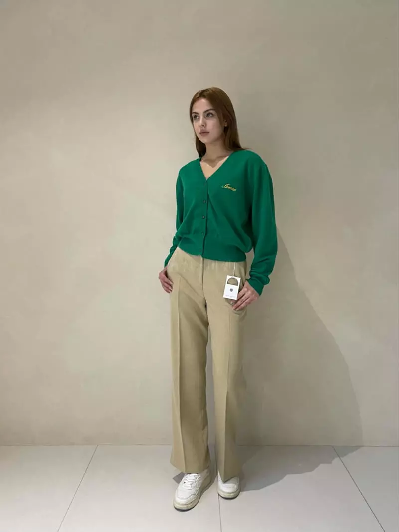 140 Avenue - Korean Women Fashion - #momslook - Cash Embroidery Cardigan - 8