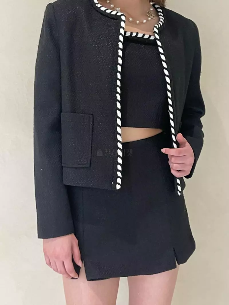 140 Avenue - Korean Women Fashion - #pursuepretty - Tape TwidJAckedt - 2