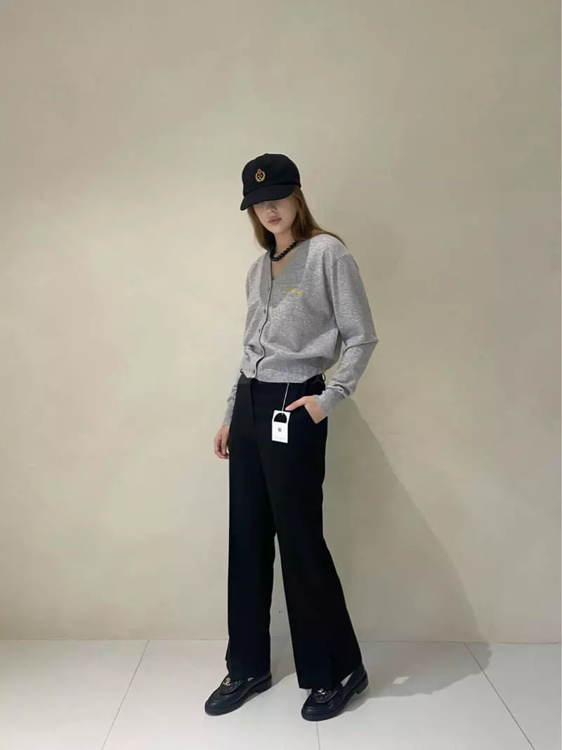 140 Avenue - Korean Women Fashion - #restrostyle - Cash Embroidery Cardigan