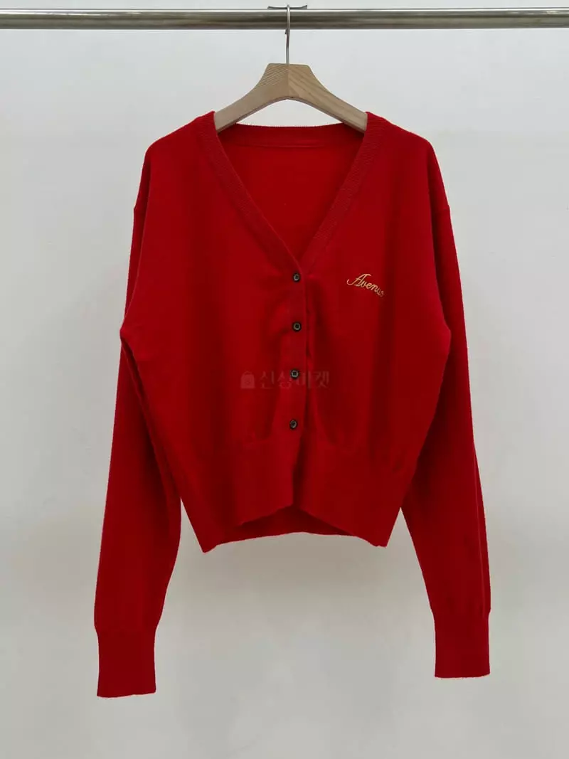 140 Avenue - Korean Women Fashion - #shopsmall - Cash Embroidery Cardigan - 4