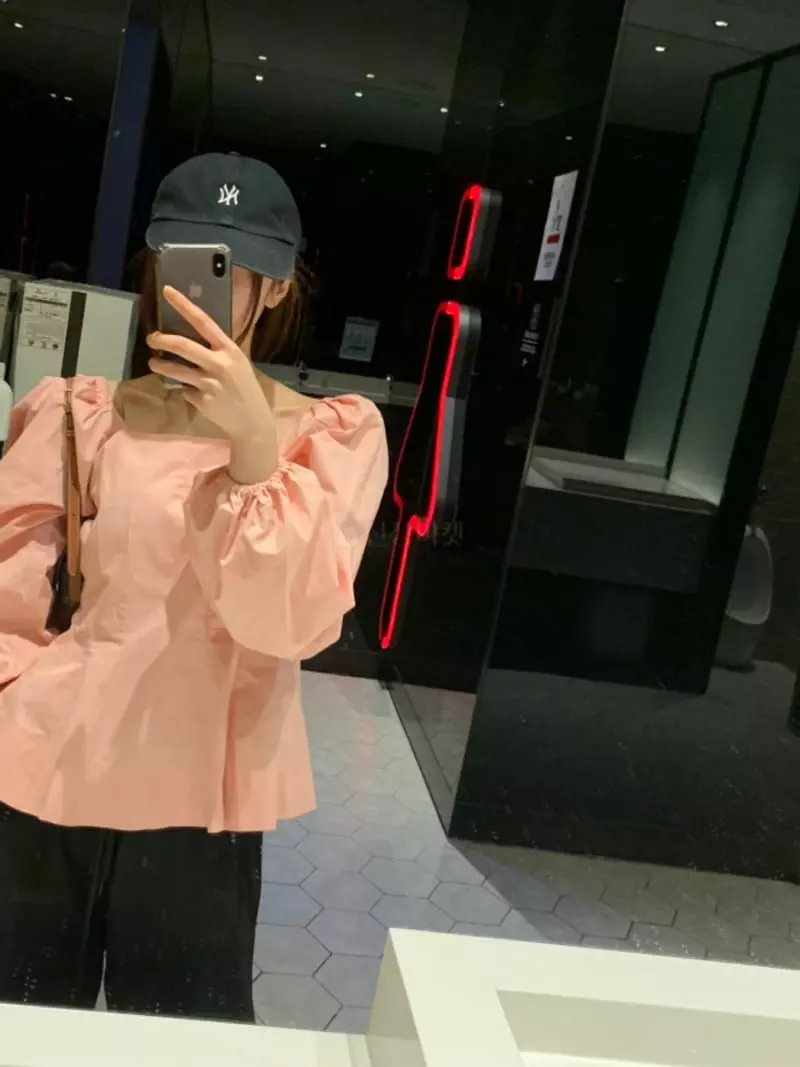 140 Avenue - Korean Women Fashion - #thelittlethings - Twill Slit Blouse - 10