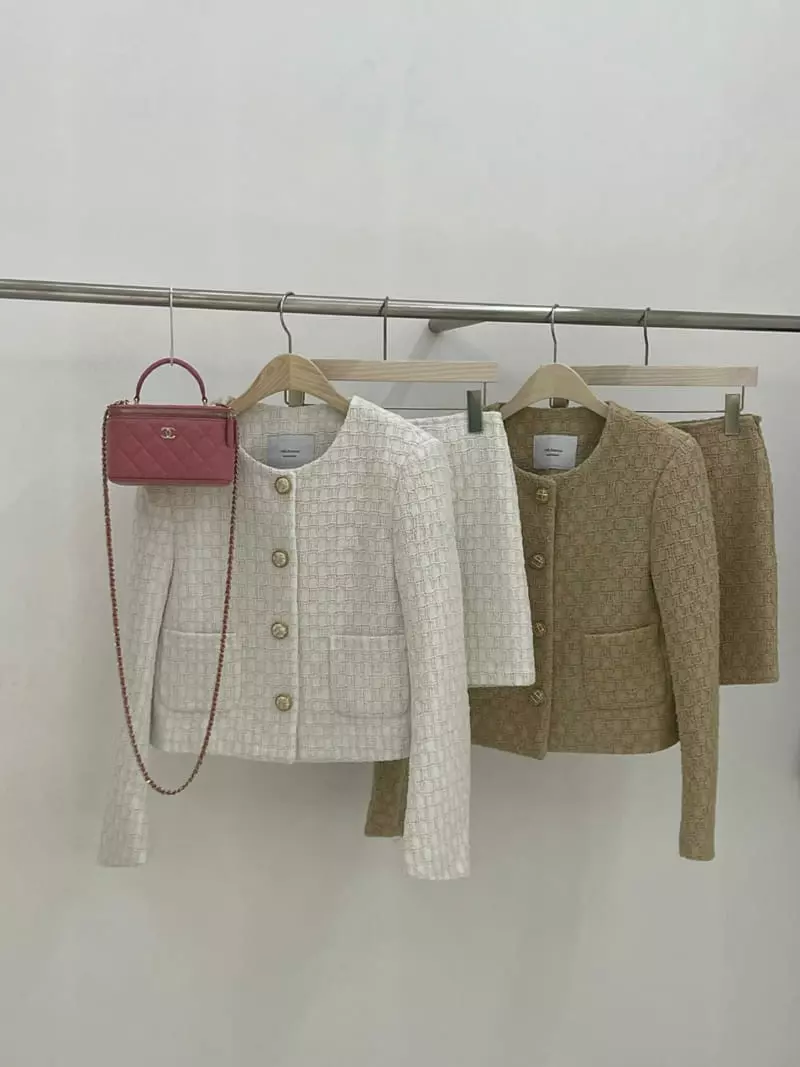 140 Avenue - Korean Women Fashion - #womensfashion - Rope Twid Jacket - 6