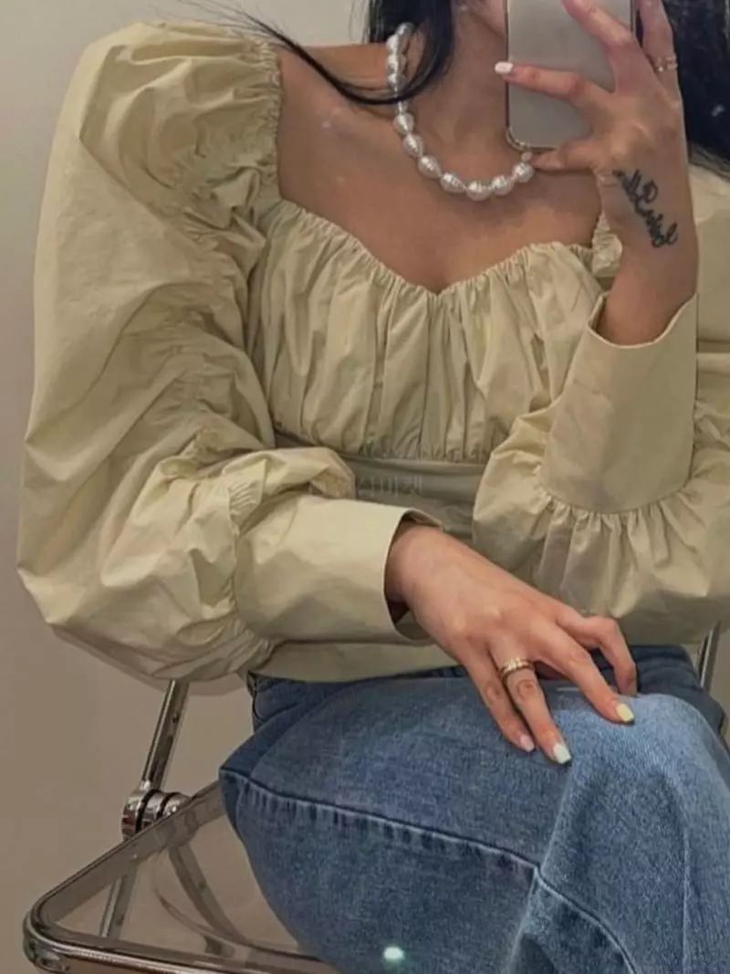 140 Avenue - Korean Women Fashion - #womensfashion - Loing Blouse - 8