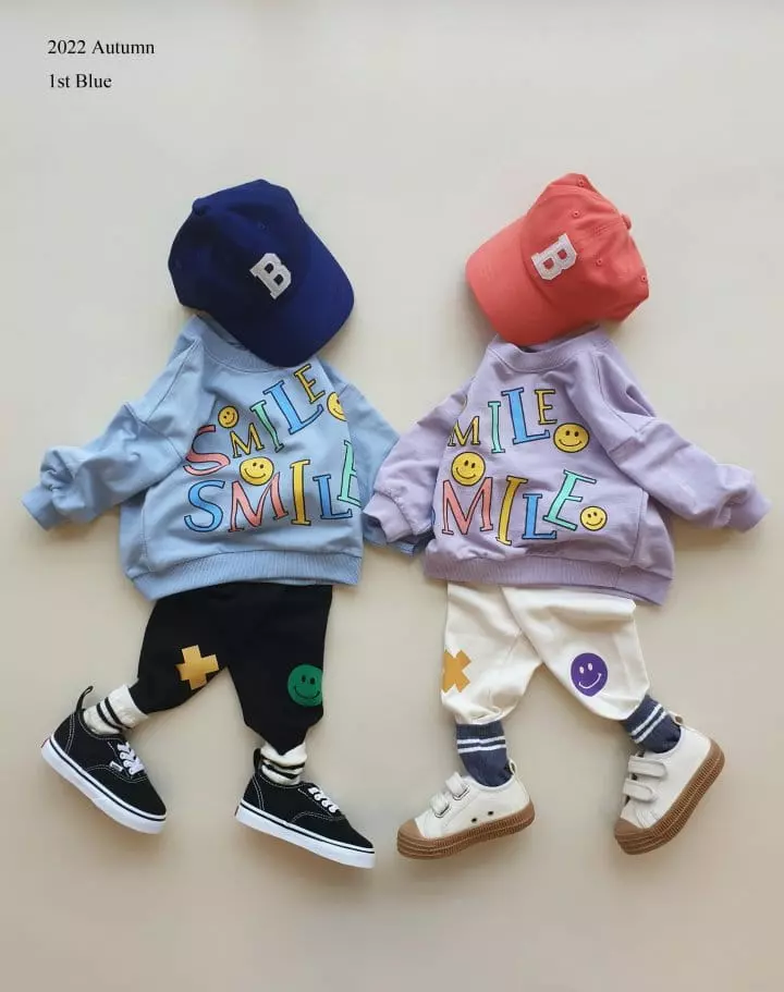 1st Blue - Korean Children Fashion - #childofig - OX Sticky Pants - 6