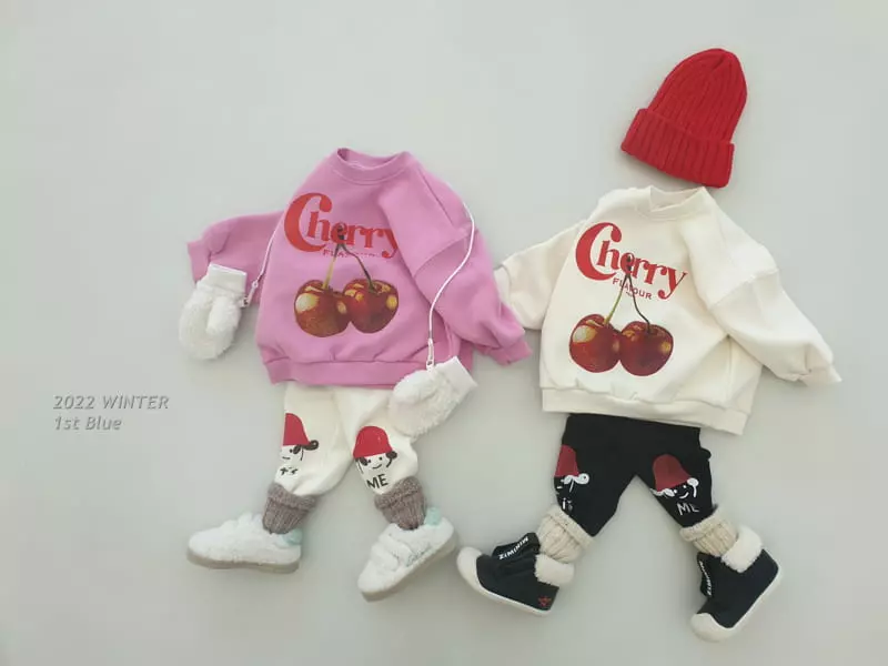 1st Blue - Korean Children Fashion - #childofig - Red Pants - 9
