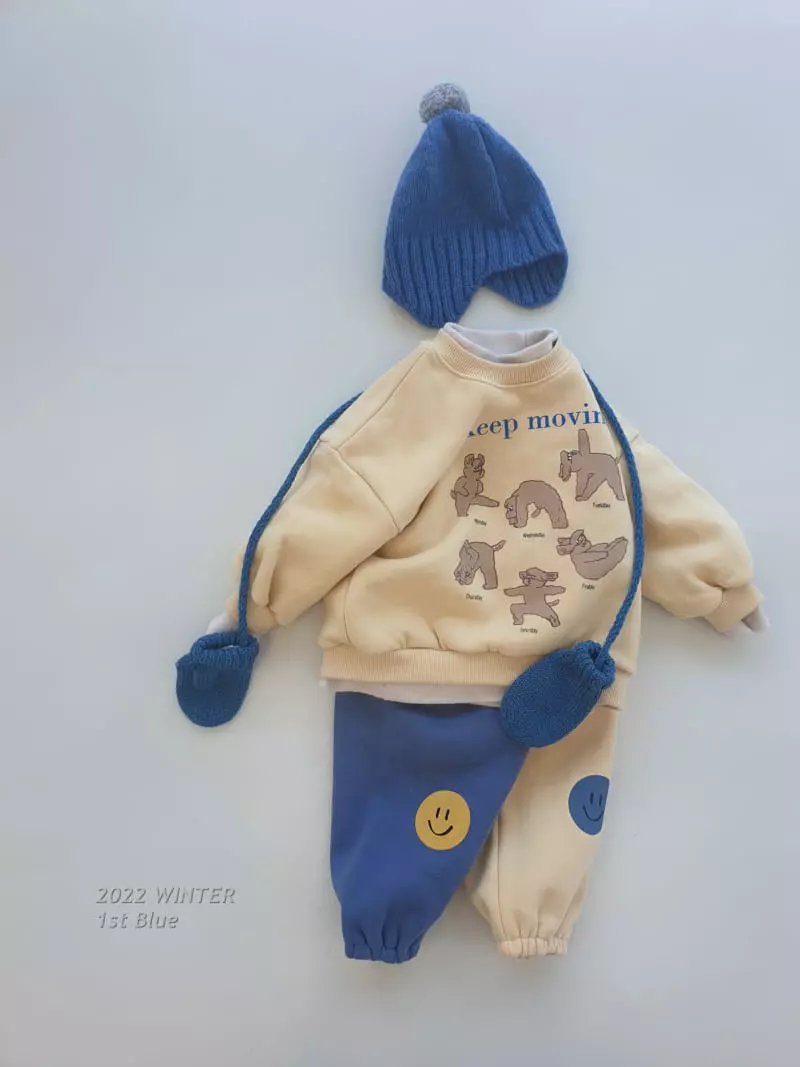 1st Blue - Korean Children Fashion - #discoveringself - Moving Sweatshirt - 6