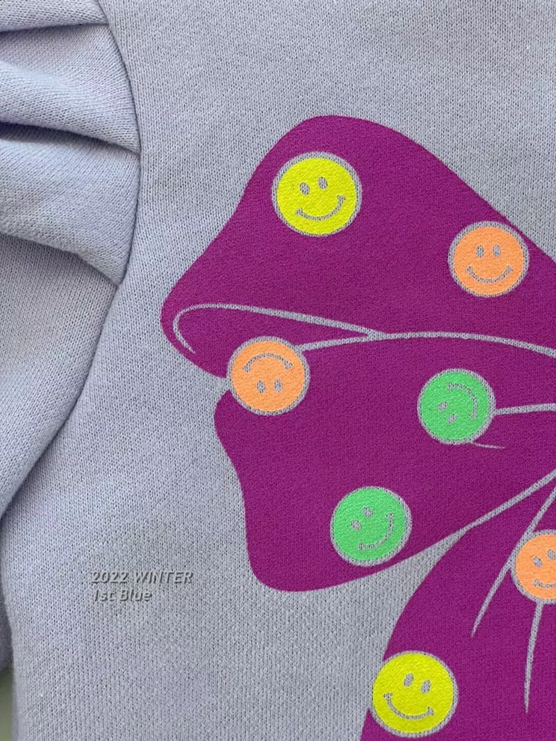 1st Blue - Korean Children Fashion - #fashionkids - Ribbon Smile Tee - 5
