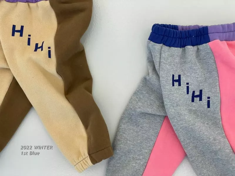 1st Blue - Korean Children Fashion - #fashionkids - Hi Color Pants - 2