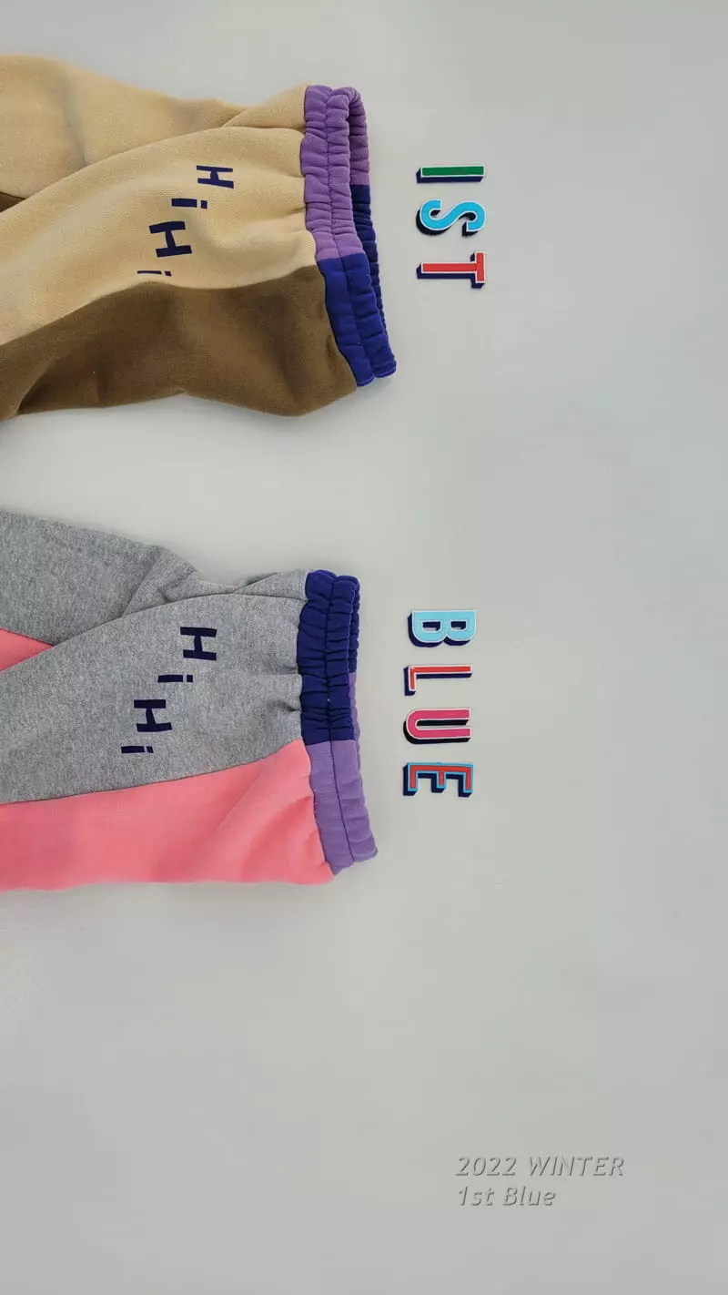 1st Blue - Korean Children Fashion - #kidsshorts - Hi Color Pants - 3