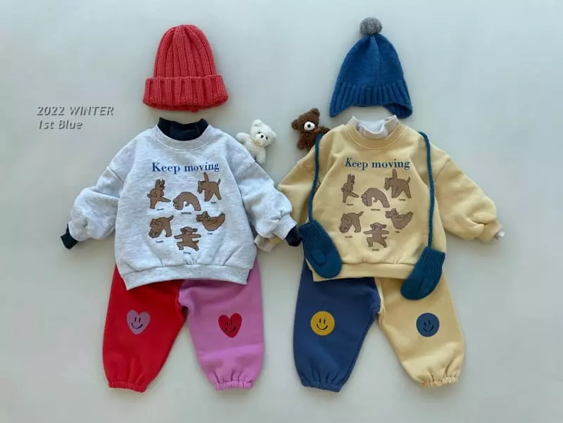 1st Blue - Korean Children Fashion - #Kfashion4kids - Both Shorts - 4