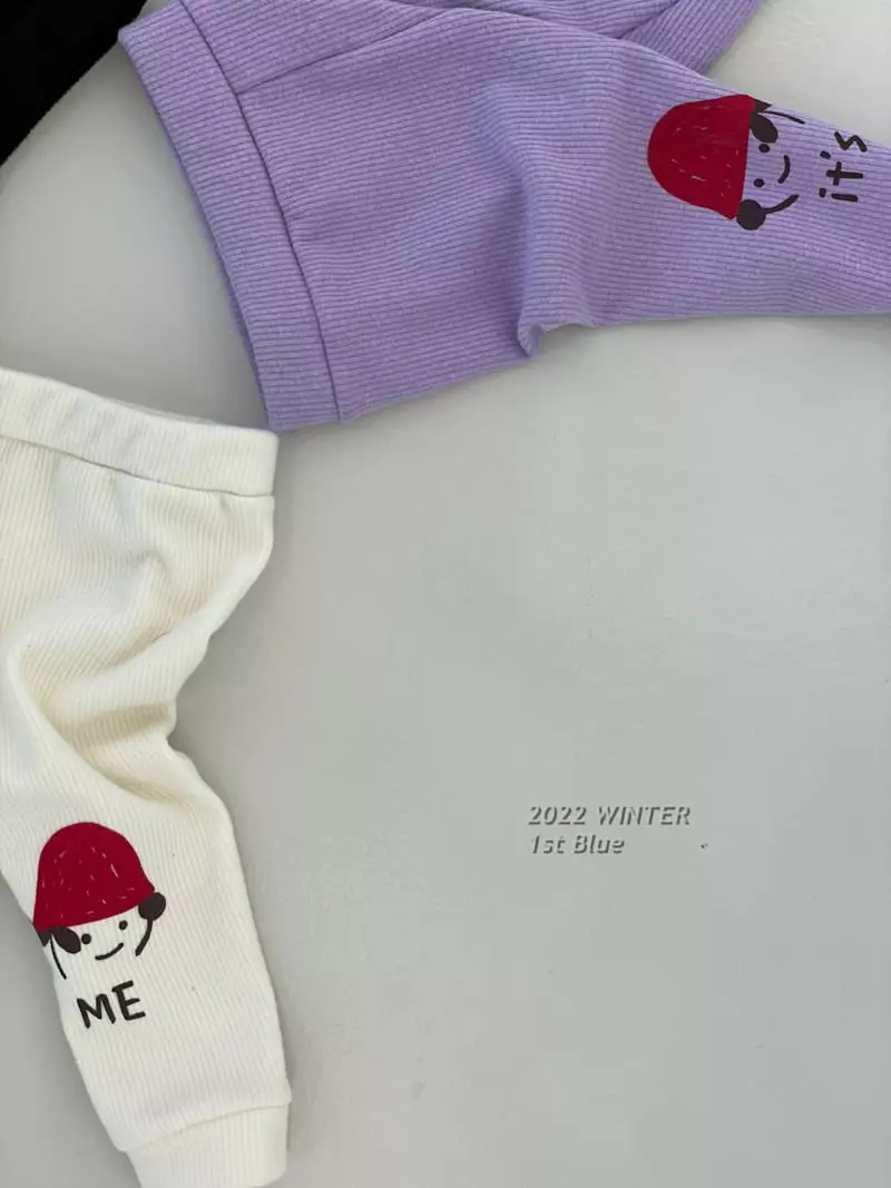 1st Blue - Korean Children Fashion - #magicofchildhood - Red Pants - 3