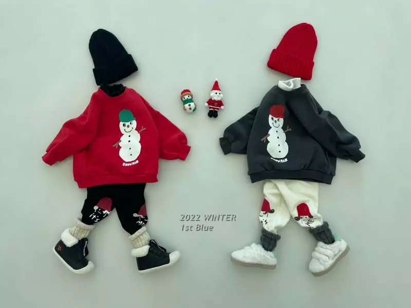 1st Blue - Korean Children Fashion - #magicofchildhood - Red Pants - 4