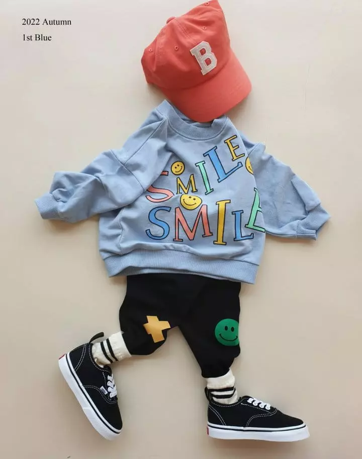 1st Blue - Korean Children Fashion - #todddlerfashion - OX Sticky Pants - 4