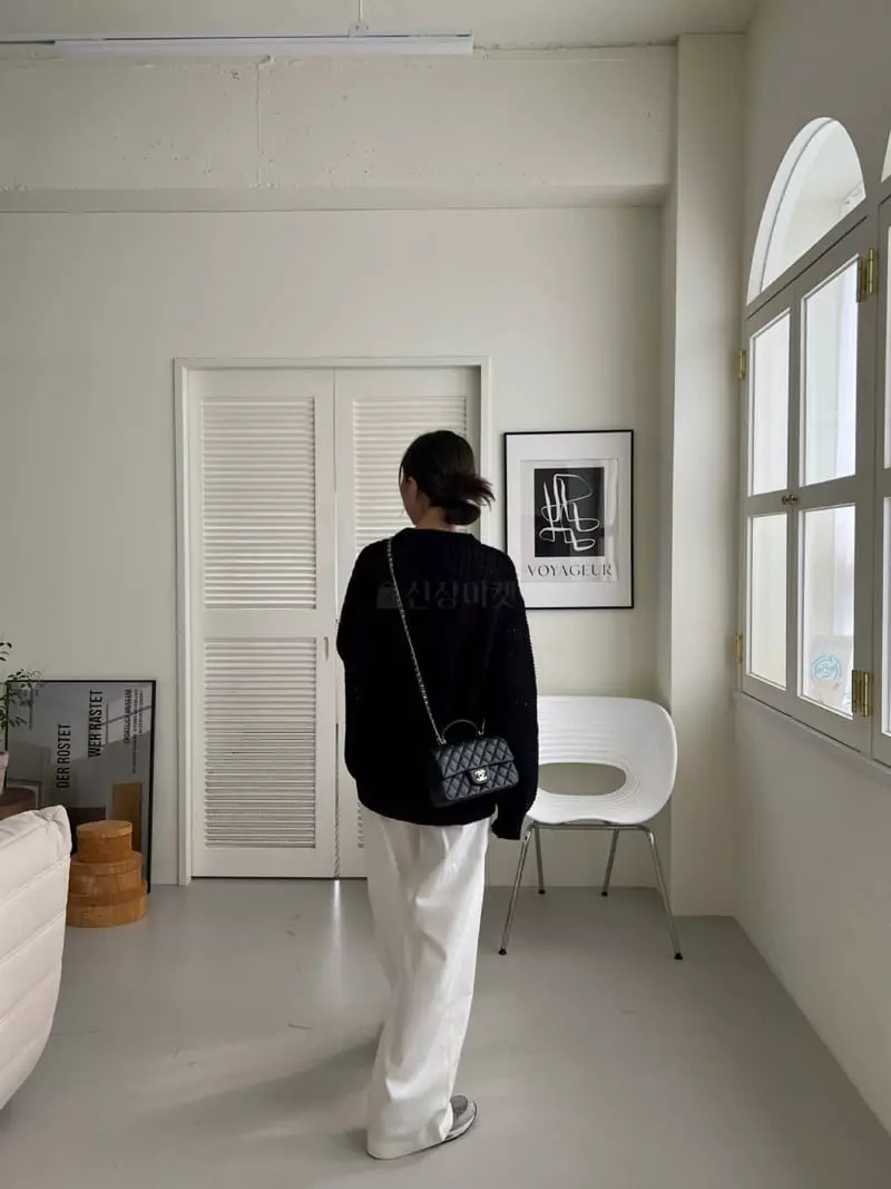 3.Another - Korean Women Fashion - #momslook - Hazzi Knit Tee - 7