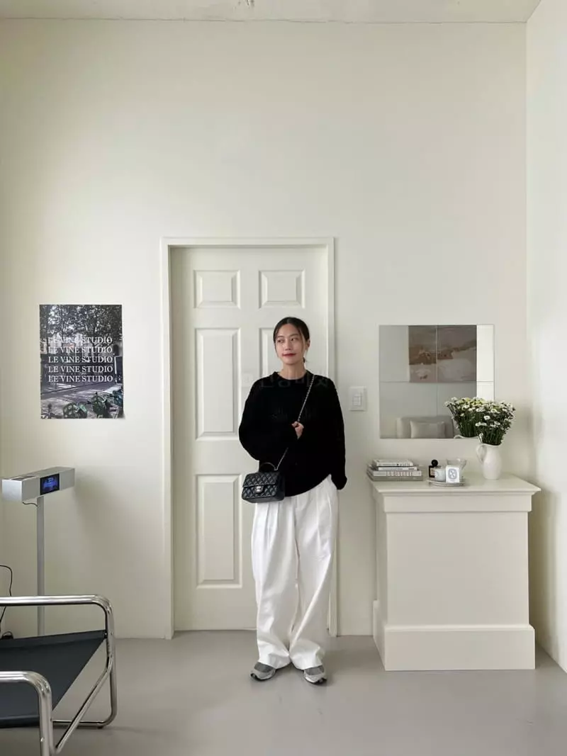 3.Another - Korean Women Fashion - #momslook - Hazzi Knit Tee - 9