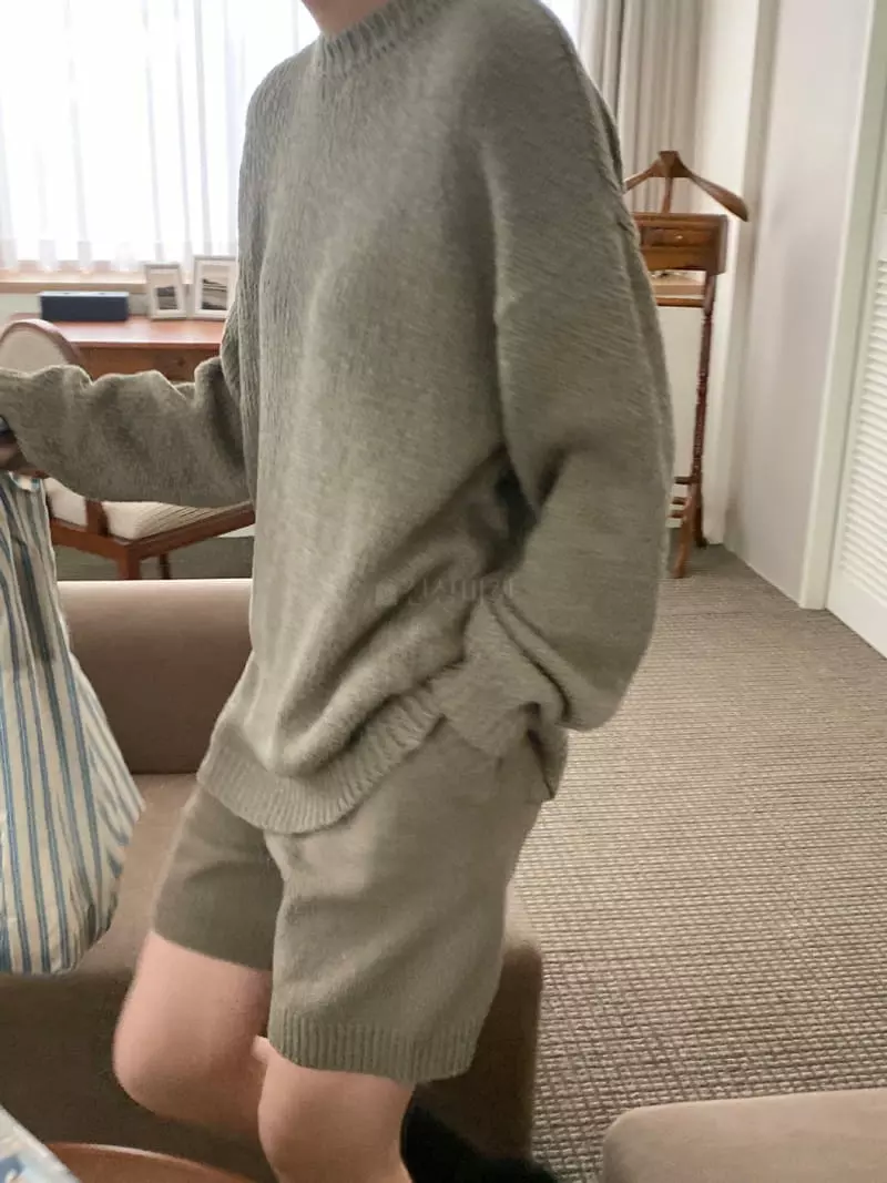 3.Another - Korean Women Fashion - #momslook - Knit Shorts - 5