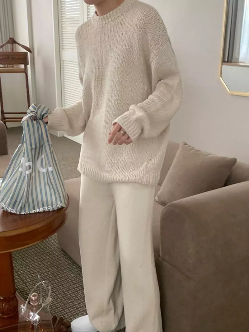 3.Another - Korean Women Fashion - #momslook - Knit Pants - 10