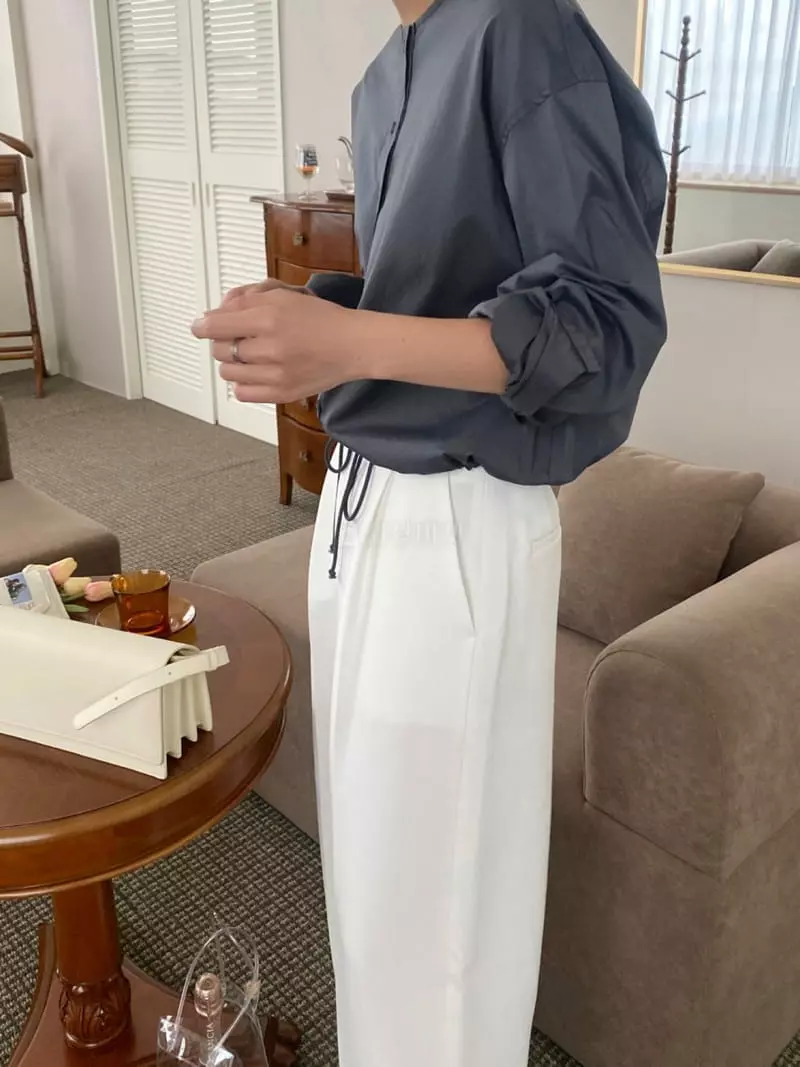 3.Another - Korean Women Fashion - #momslook - Opening Blouse - 2