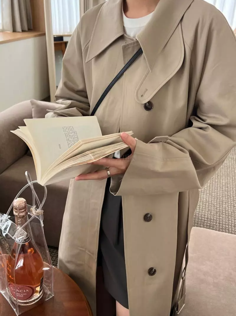 3.Another - Korean Women Fashion - #momslook - Mood Trench Coat - 11