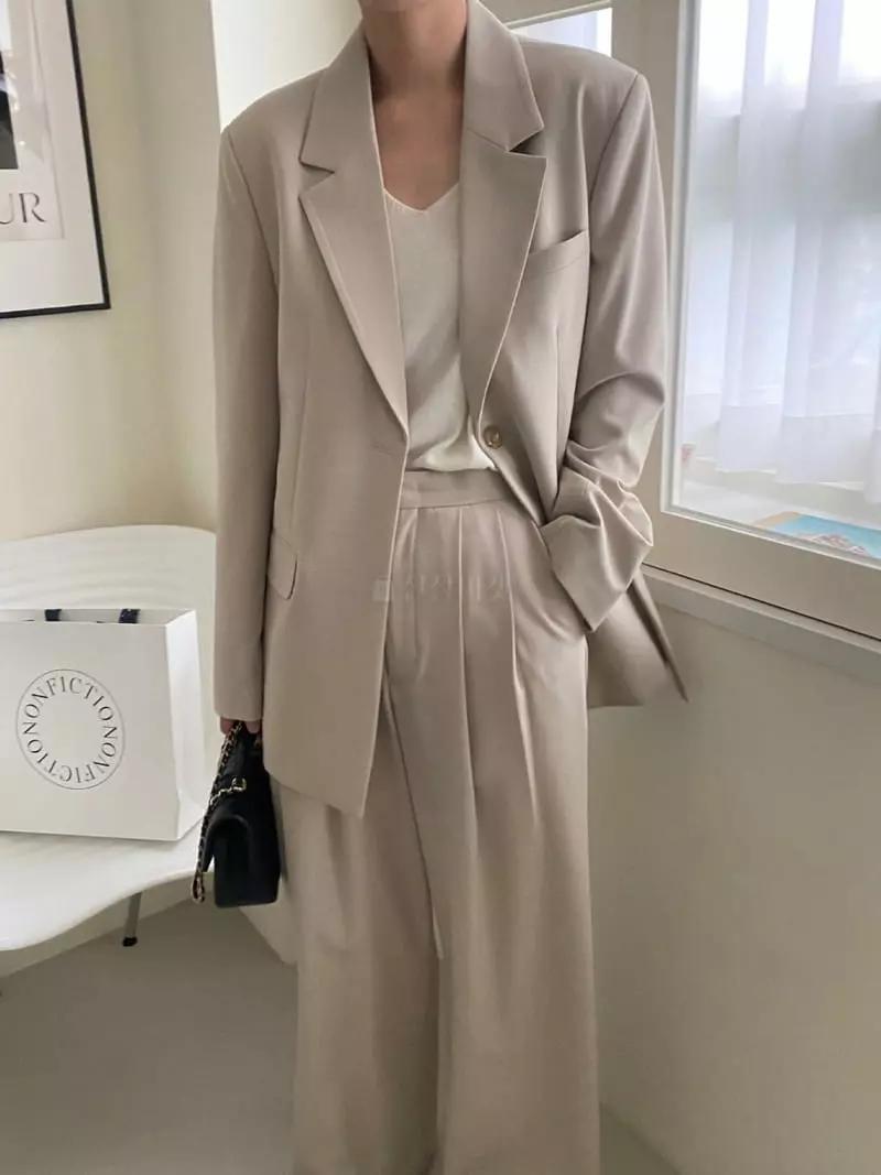 3.Another - Korean Women Fashion - #womensfashion - Morden Two Tuck Pants - 4