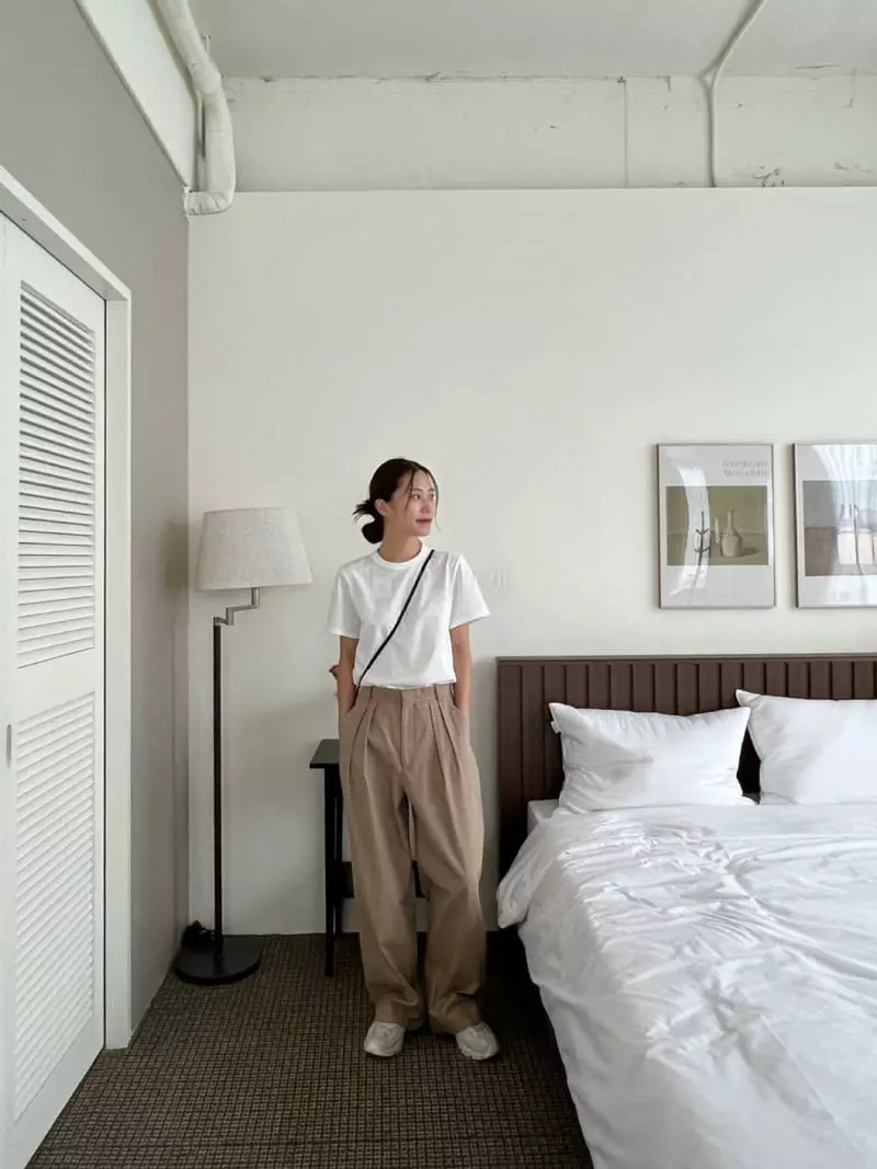 3.Another - Korean Women Fashion - #momslook - New Cotton Pants - 5