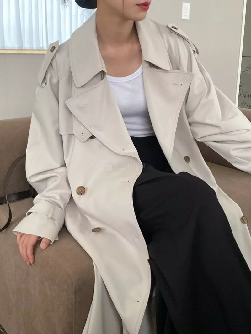 3.Another - Korean Women Fashion - #romanticstyle - Gunjang Trench Coat - 11