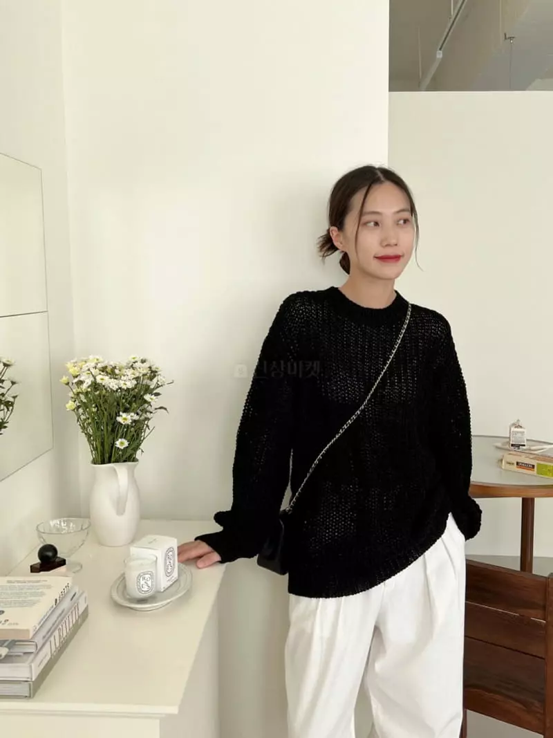 3.Another - Korean Women Fashion - #thatsdarling - Hazzi Knit Tee