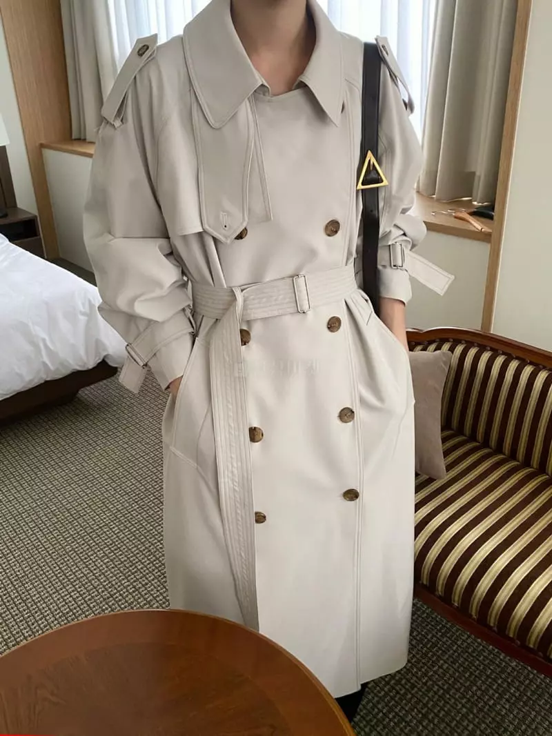 3.Another - Korean Women Fashion - #vintagekidsstyle - Gunjang Trench Coat - 8
